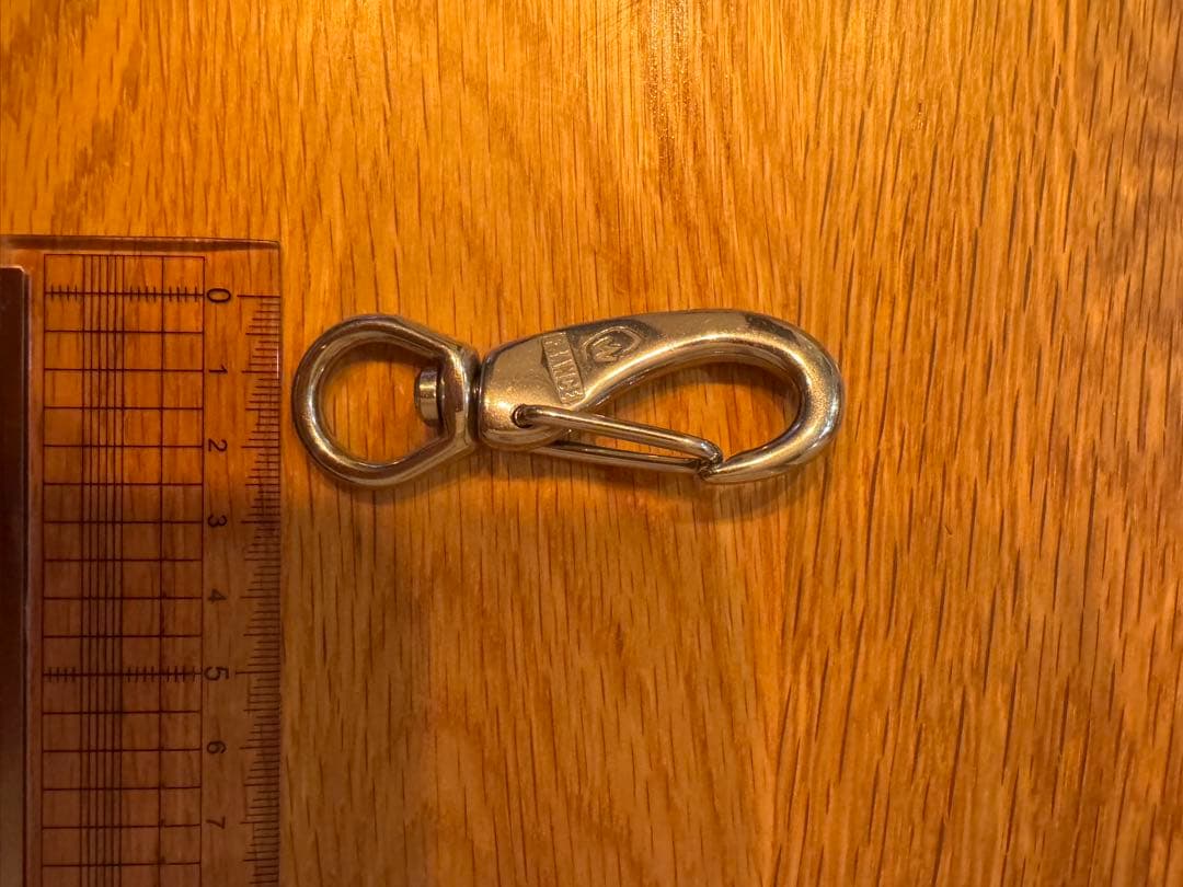 希少 レア WICHARD 旧ロゴ スイベル カラビナ