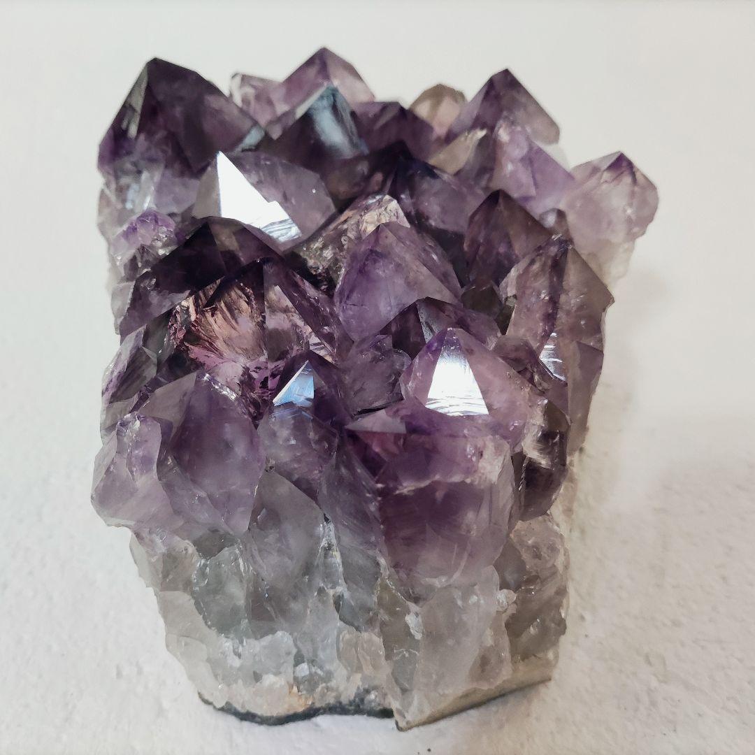 パワーストーン　天然石　アメジスト　クラスター　4kg　No.949