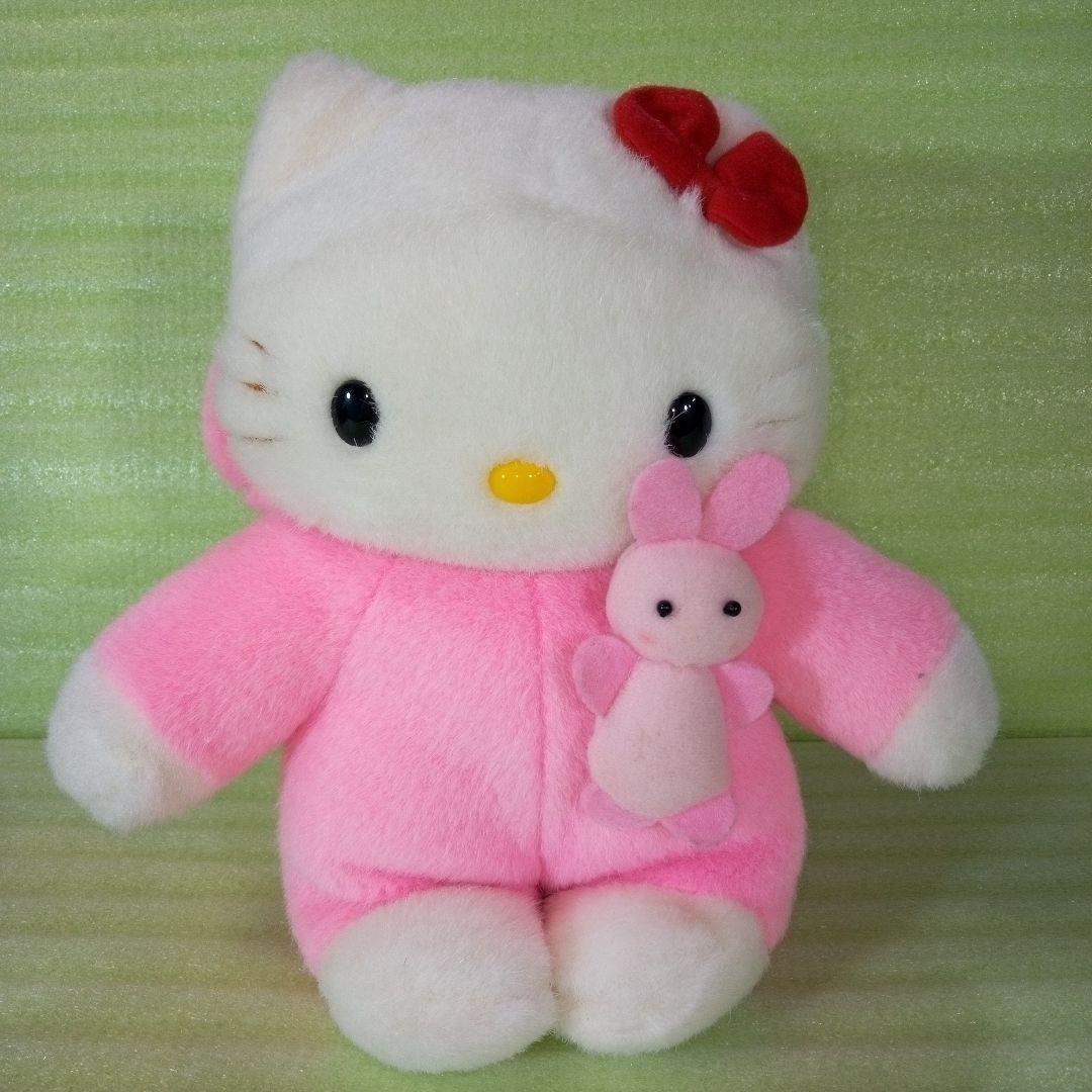ハローキティ　うさぎ着ぐるみぬいぐるみ　SANRIO SMILES　レア　希少