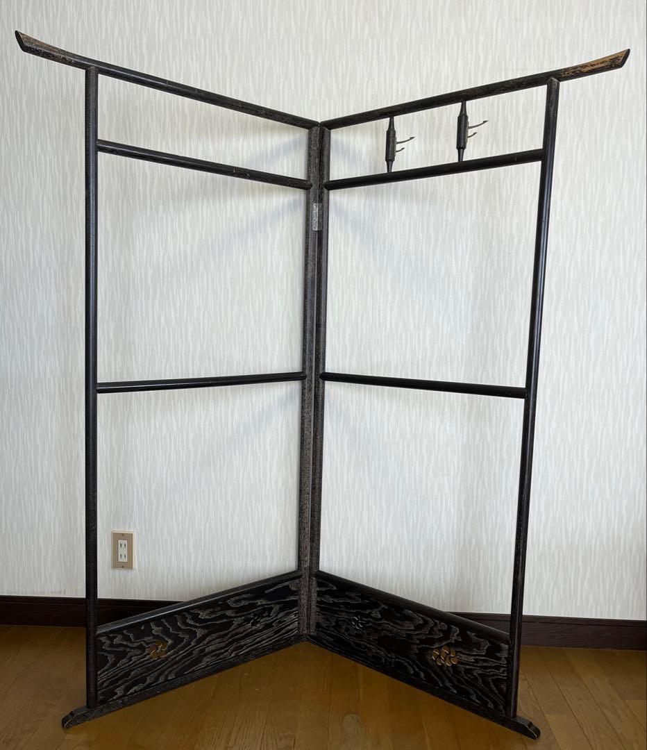 木製　衣桁(昭和レトロ)