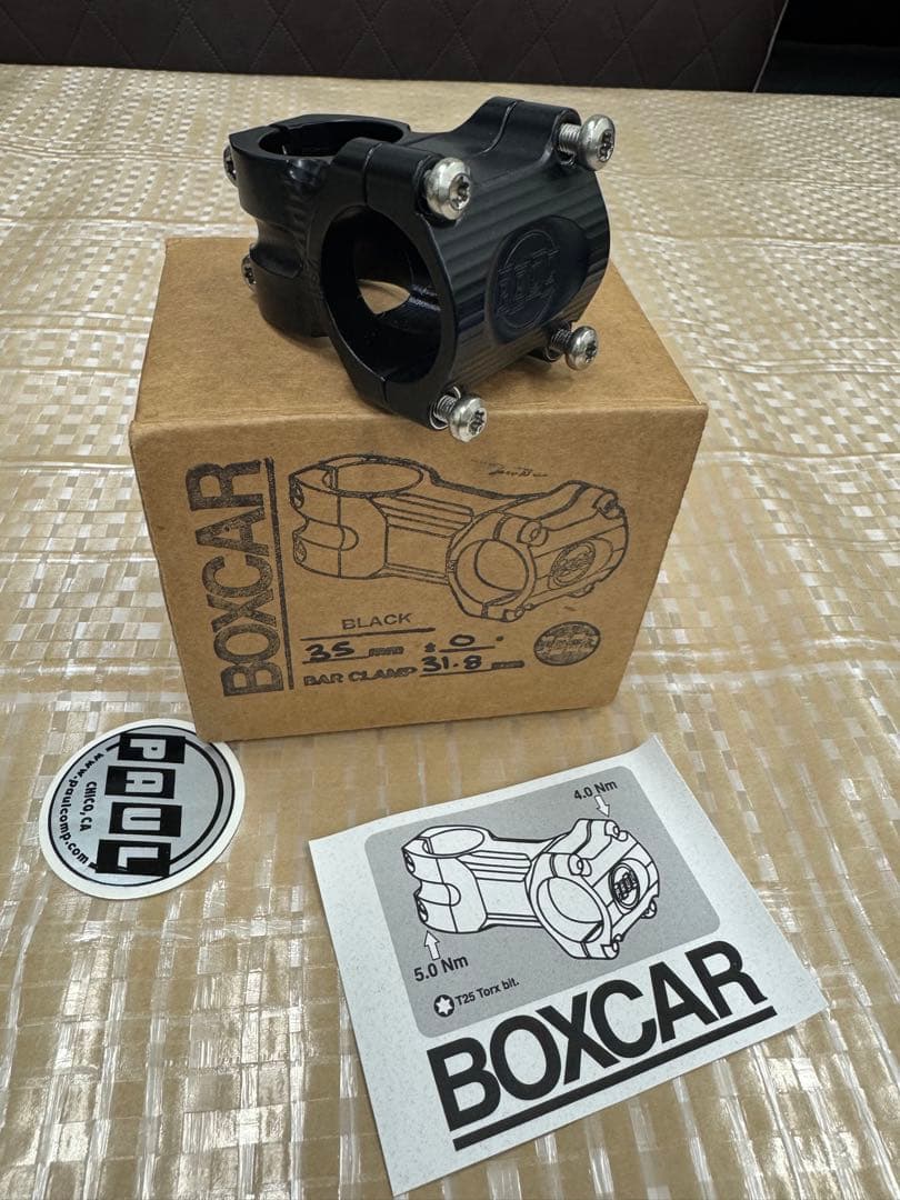 paulステム ポールステム　35mm 0度　ブラック