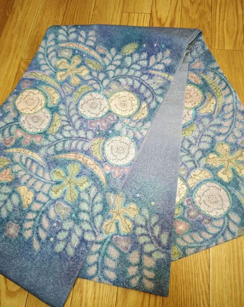 辻ヶ花絞り　高級袋帯　お買い得品