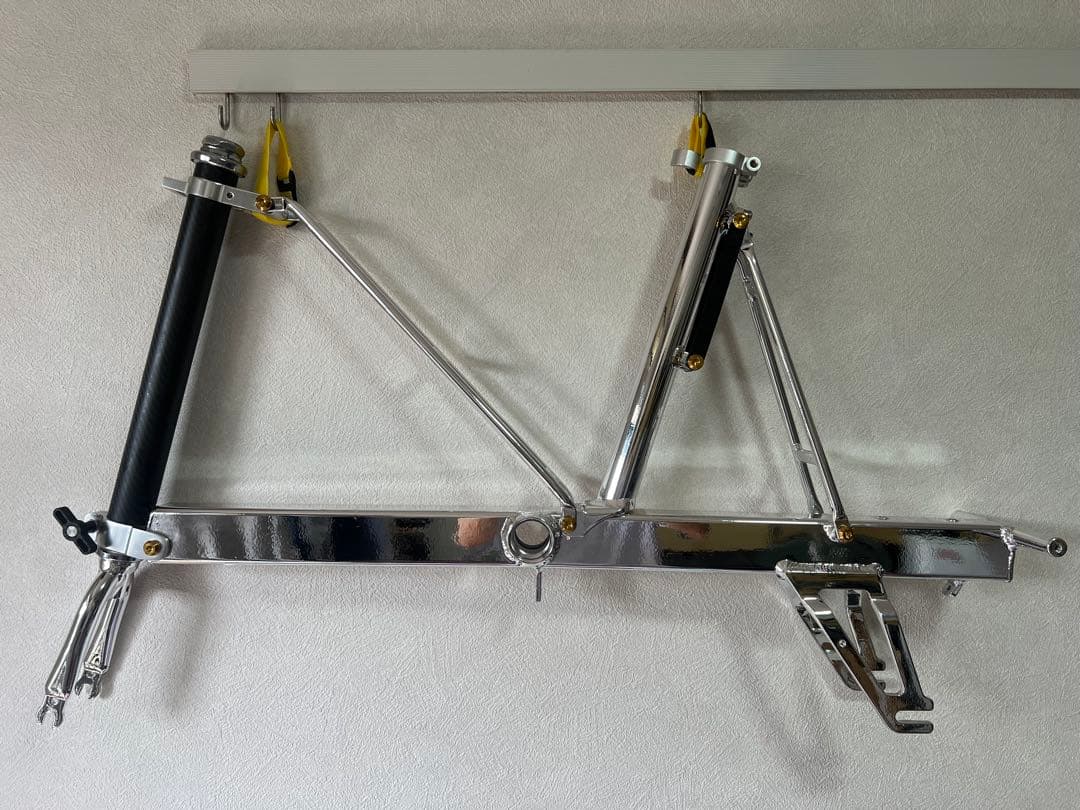 孤品 電鍍銀色 Pacific CarryMe 折りたたみ自転車