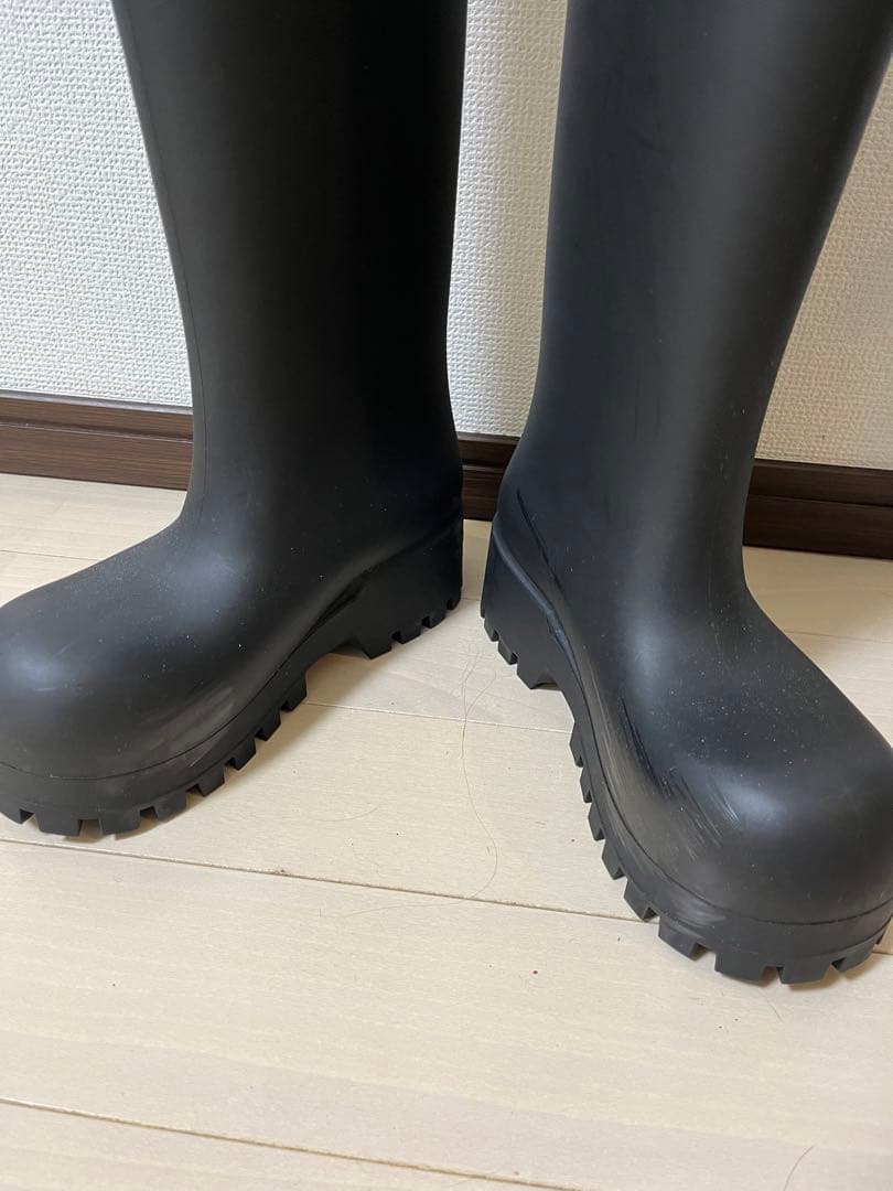 最終値下げ　バレンシアガ bulldozer60mmブーツ