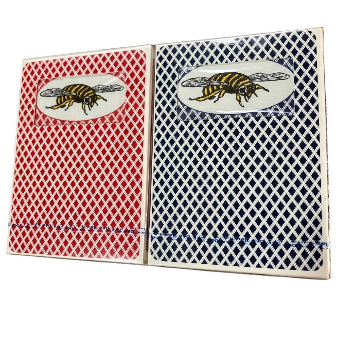 【ひできさん専用】Bee No.92 赤青各12個セット 新品未開封 Ohio製