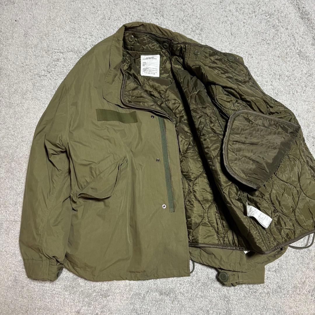 ビッグシルエット ライナー付き ショートモッズコート　フリークスストア