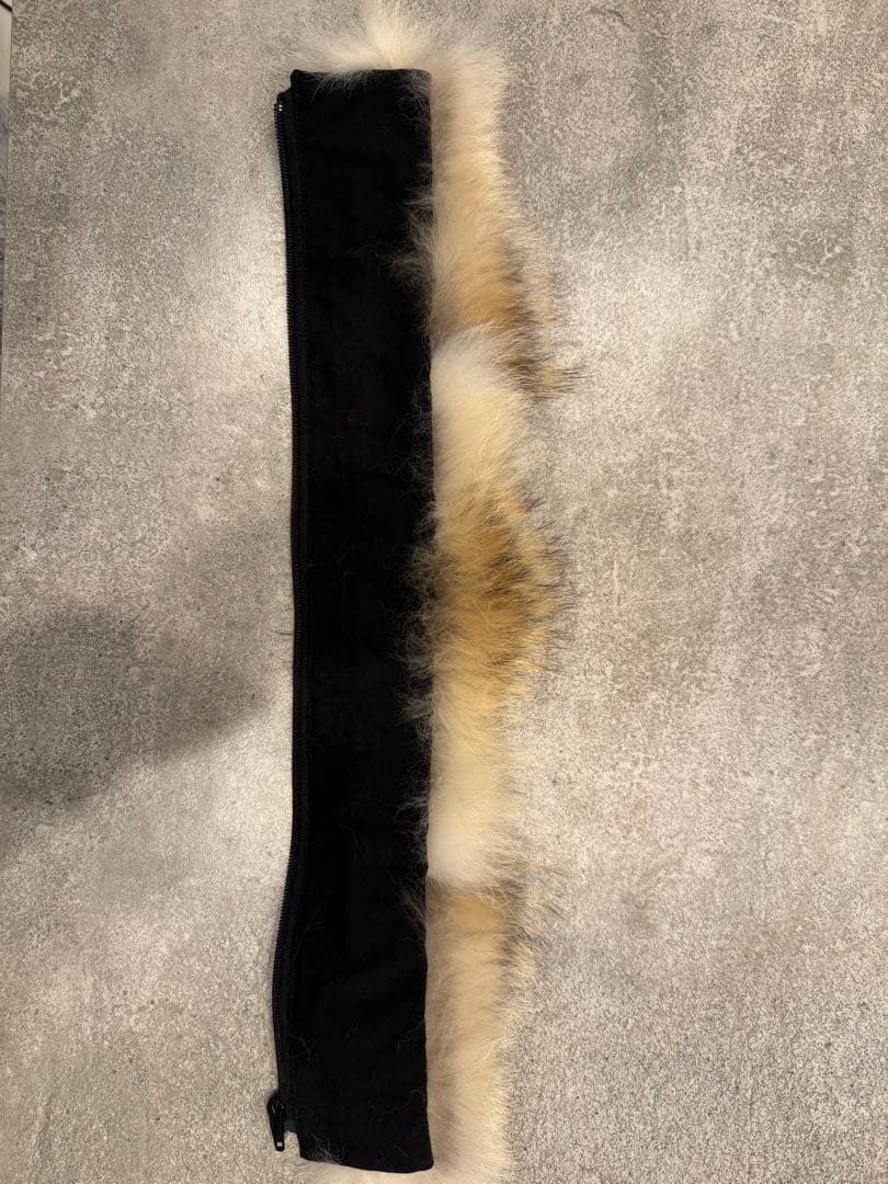 カナダグース　ファーのみ　コヨーテ