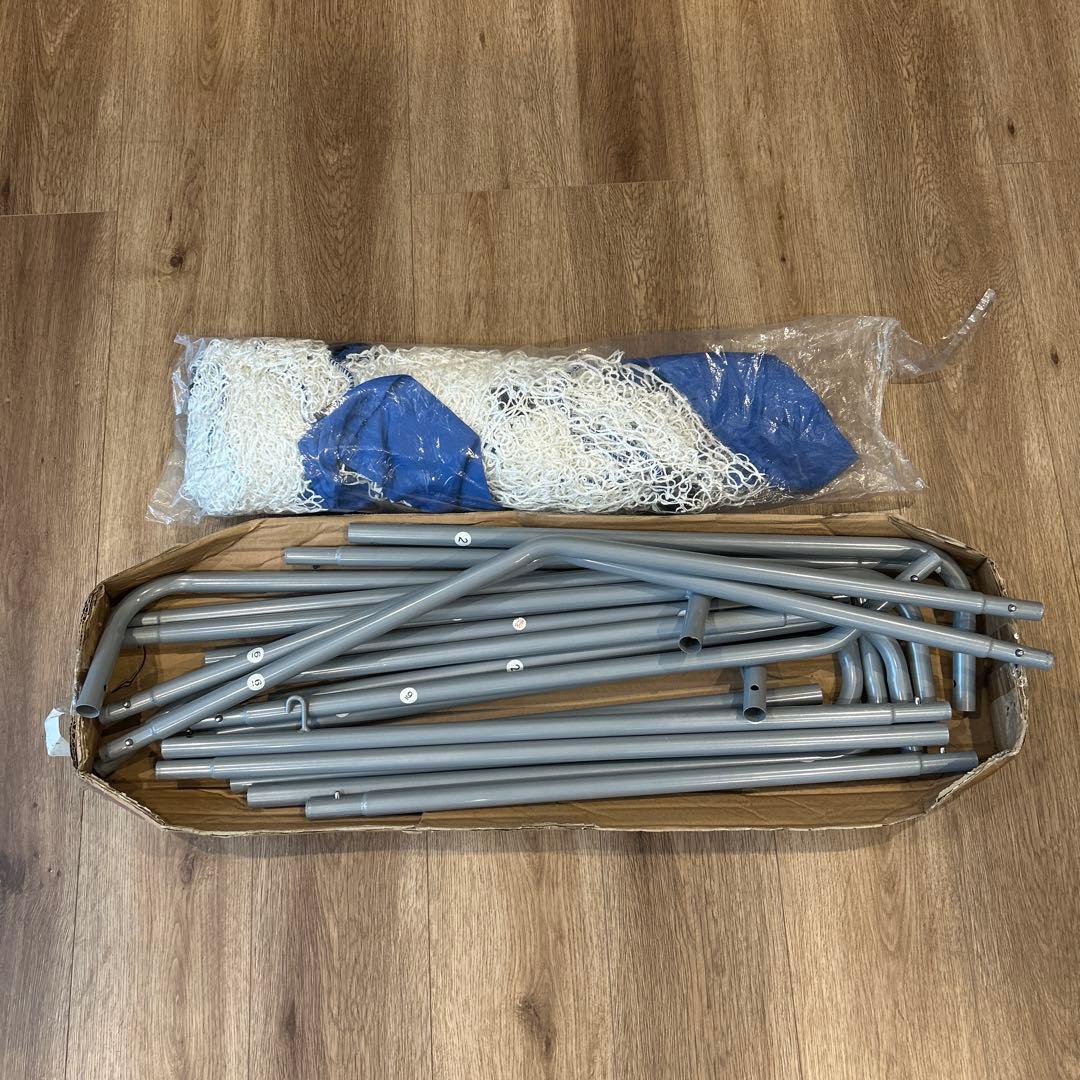 バッティングネット・オートリターン用フレームネットとトスマシンのセット