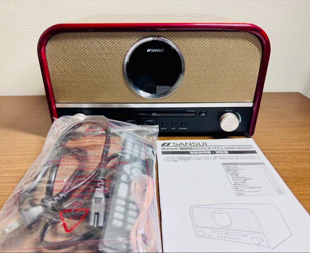 【値下げ】SANSUI SMS-800BT ステレオシステム