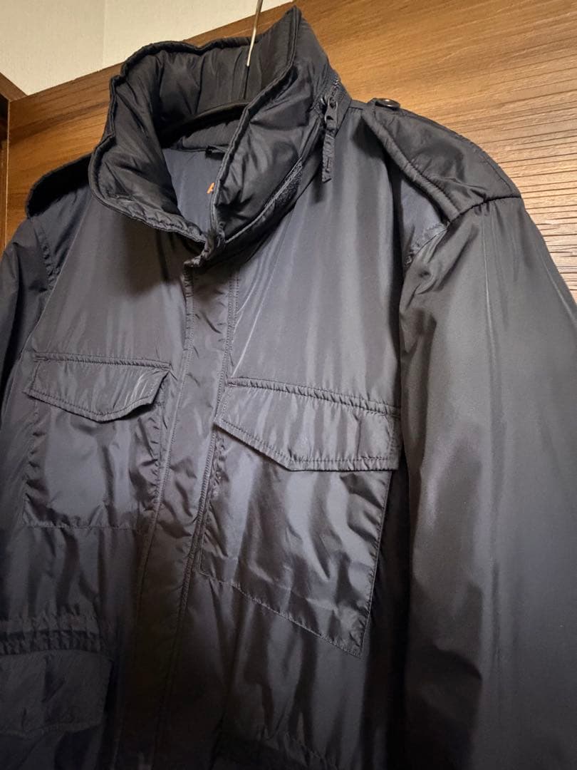 ASPESI ネイビー ナイロンジャケット