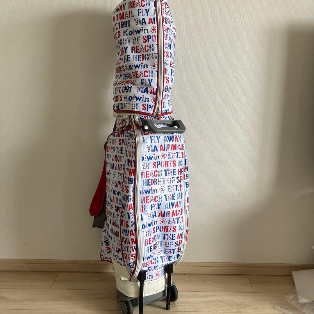 Kolwin コルウィンキャスター付きキャディバッグ 3.6Kgゴルフバック