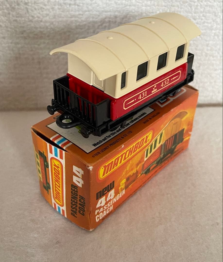 レズニー マッチボックス 鉄道ミニカー3点セット 箱付き当時物 英国製 新古品