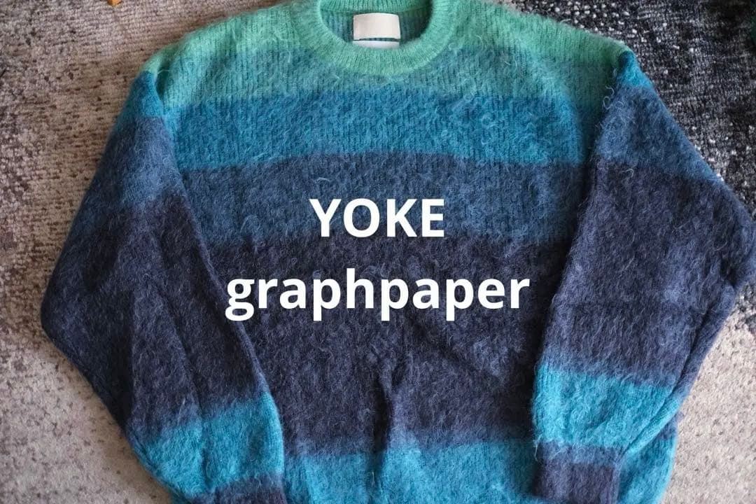 ゆ*様 yoke graphpaper コラボ　ニット　3