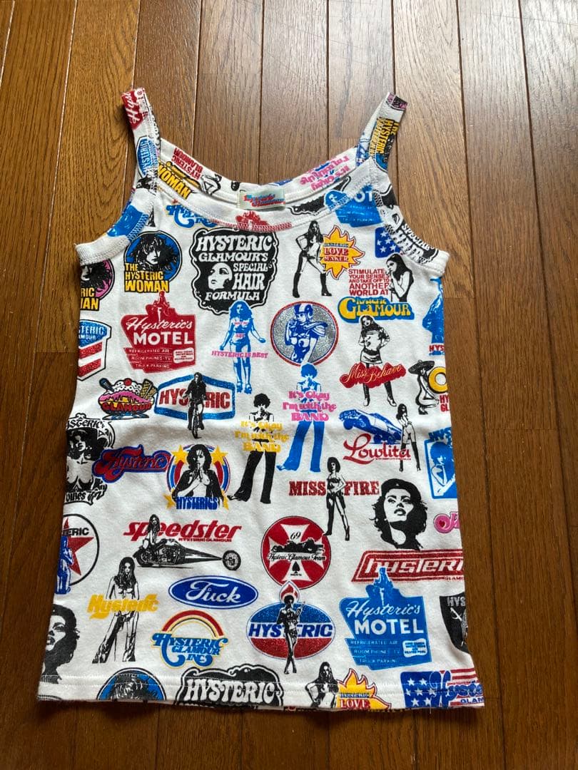 ヒステリックグラマー　総柄　キャミソール