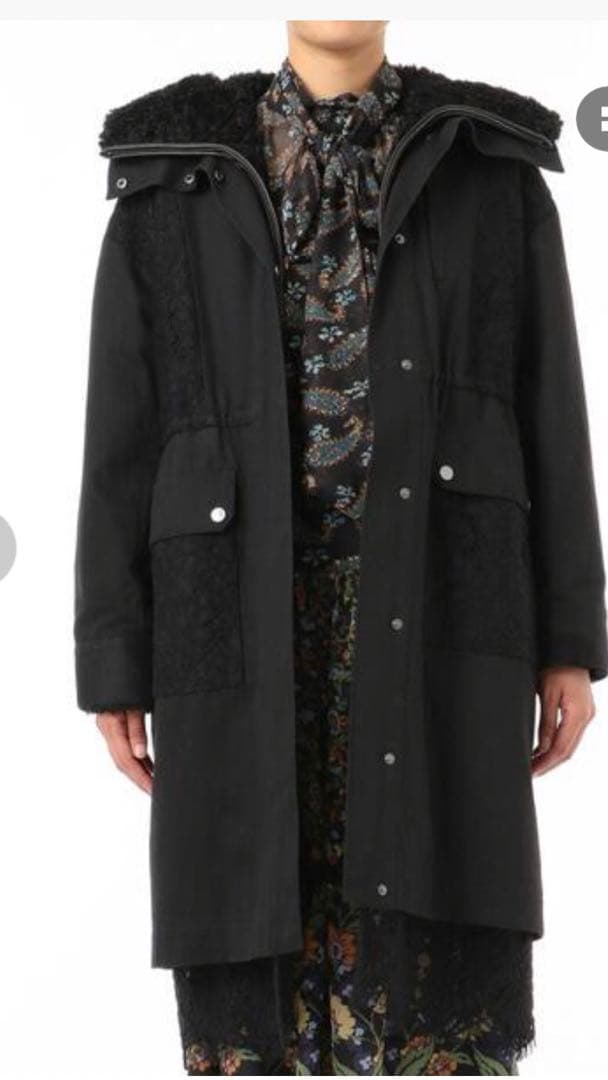 ノンモッズウールコート　⭕️値下げ中⭕️ボアライナー付3way美品