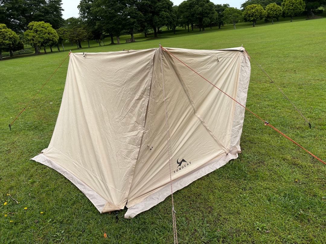 TOMOUNT パップテント　TC素材