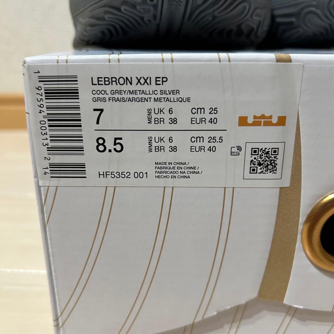 【新品】NIKE ナイキ　レブロン21EP 25cm