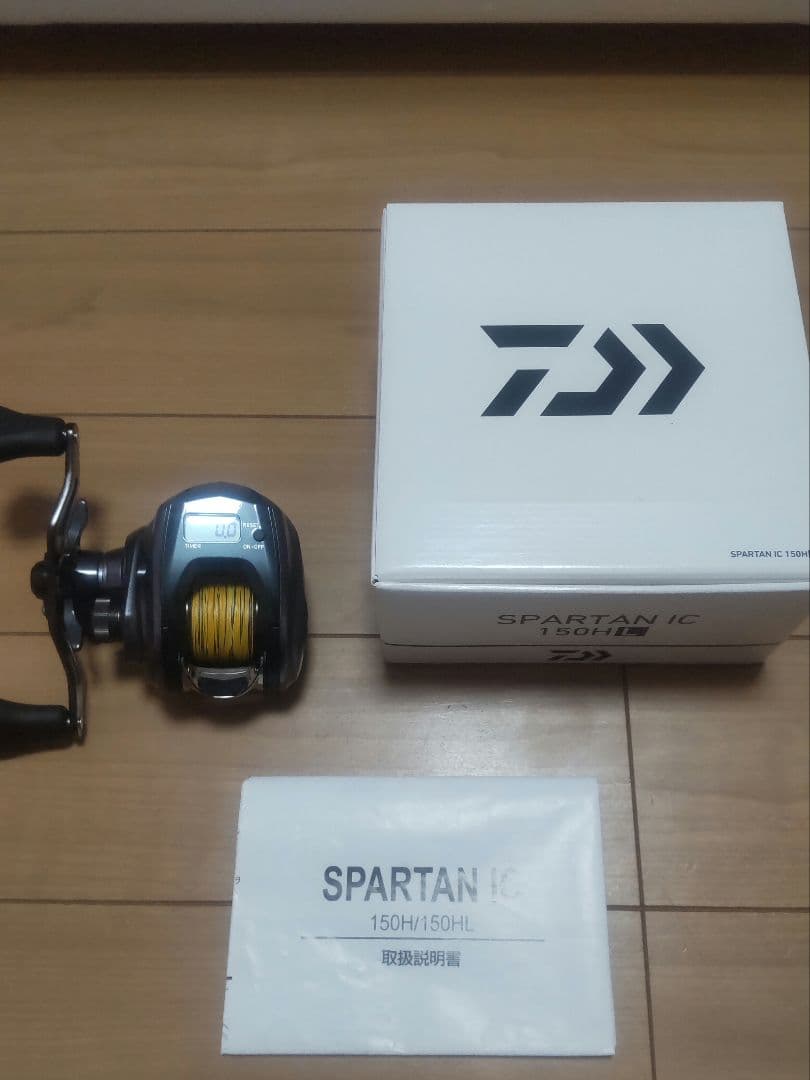 Daiwa SPARTAN IC 150HL 両軸リール