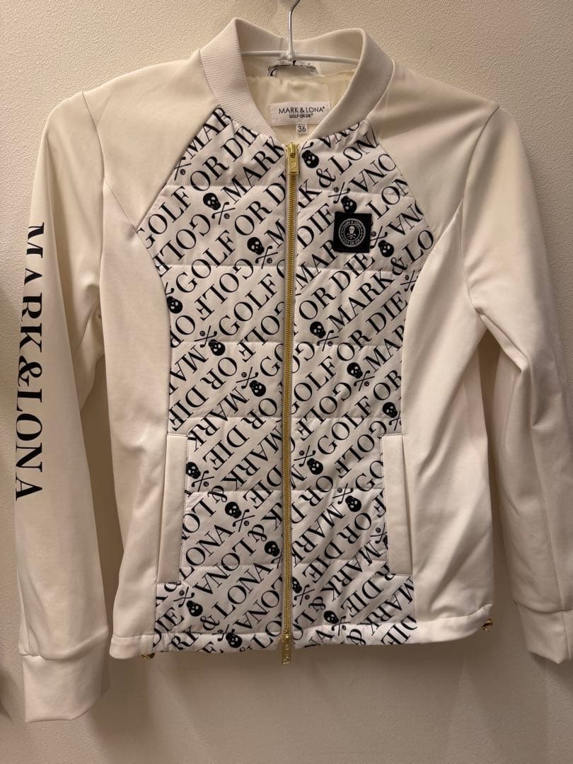 極美品！！MARK & LONA マークアンドロナ ロゴ　ブルゾン　アウター　S