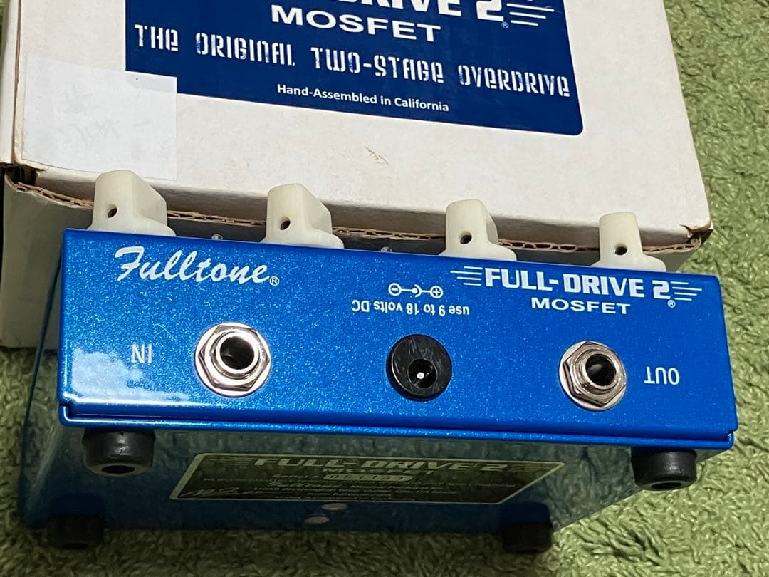 ギター fulltone full-drive 2 mosfet
