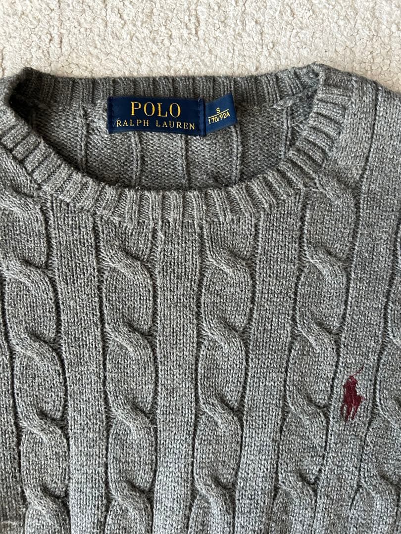 Polo Ralph Lauren グレー ニットセーター