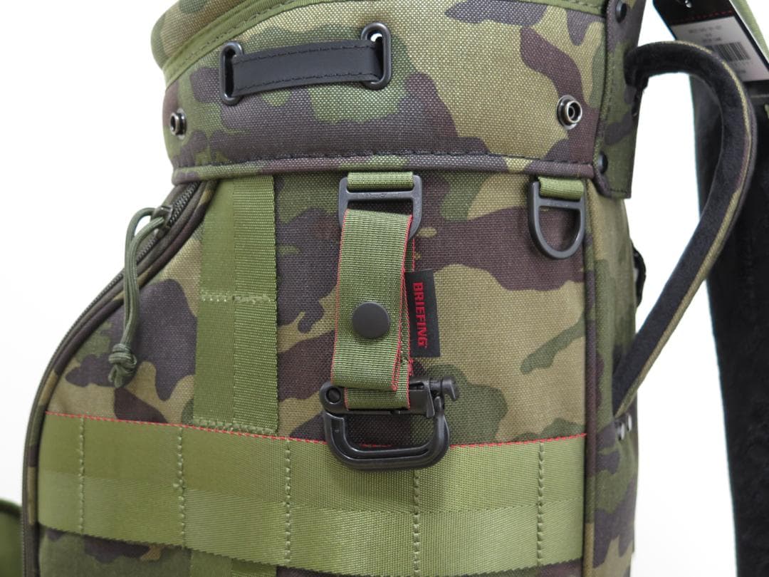 ブリーフィングゴルフBRIEFING GOLFキャディバッグCR-8グリーンカモ