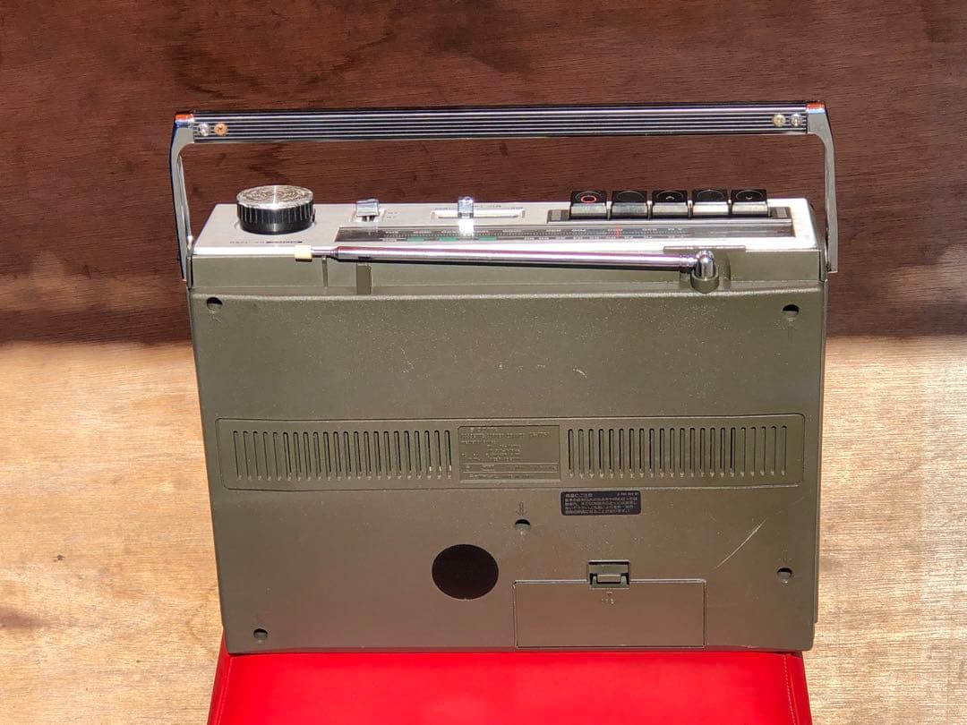 SONY ソニー 昭和レトロ ラジオ　CF-1750 カセットコーダー　ジャンク