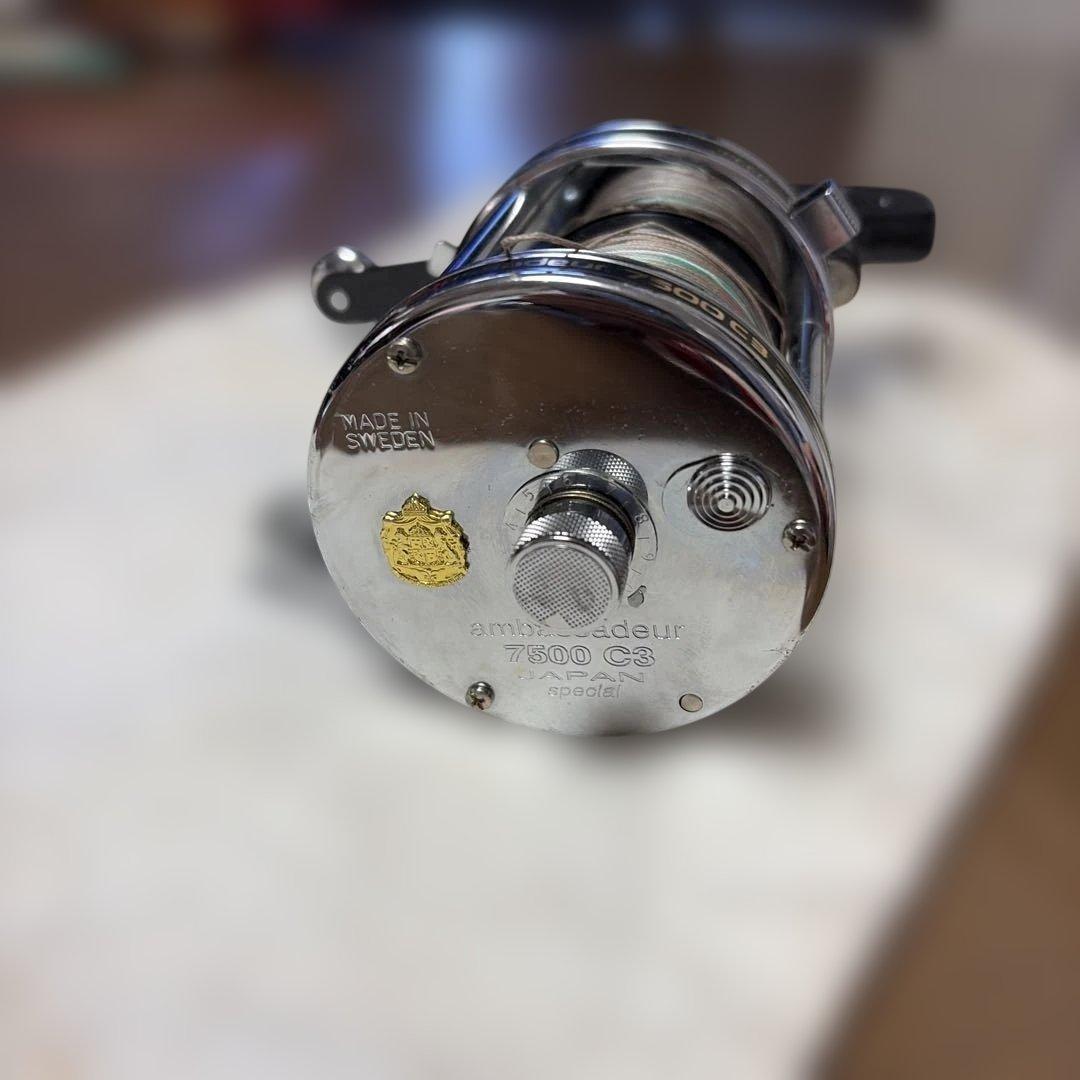 【極美品】アブガルシア アンバサダー 7500C3 JAPAN special