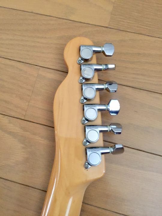 fender japan アベフトシ　ギター　テレキャスター　カスタム　美品