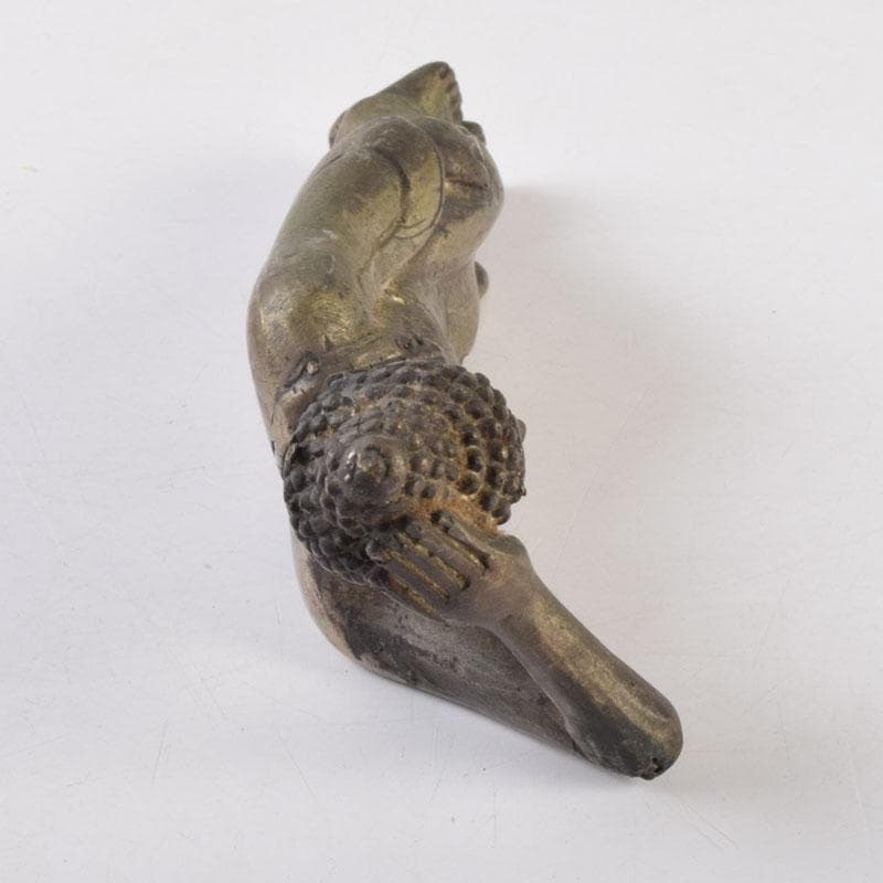 仏教美術　古銅　涅槃像　寝釈迦像　仏像　置物　N　8702