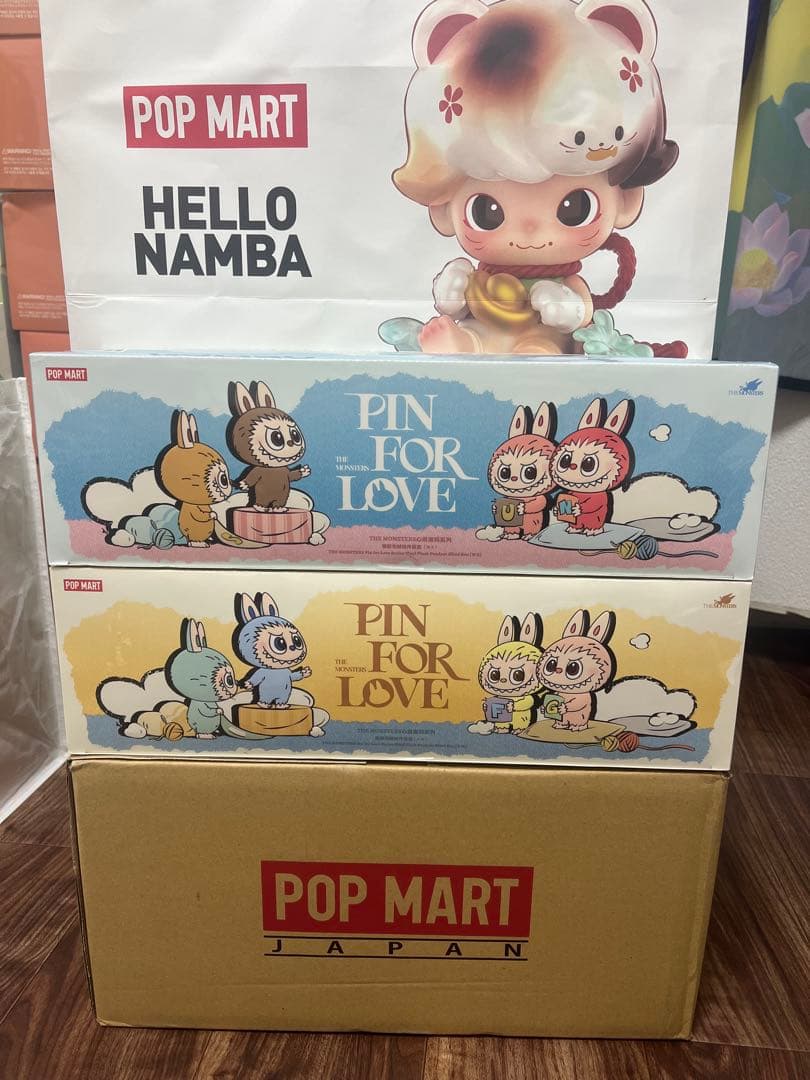 【正規品】PIN FOR LOVE ラブブ イニシャルアソート アルファベット