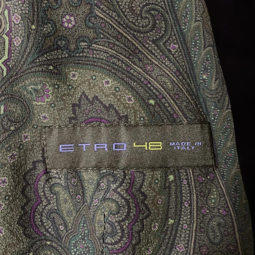 【美品】ETROジレ、ベスト、48