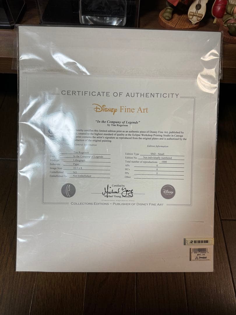 ディズニー Disney D23 ファインアート Tim Rogerson