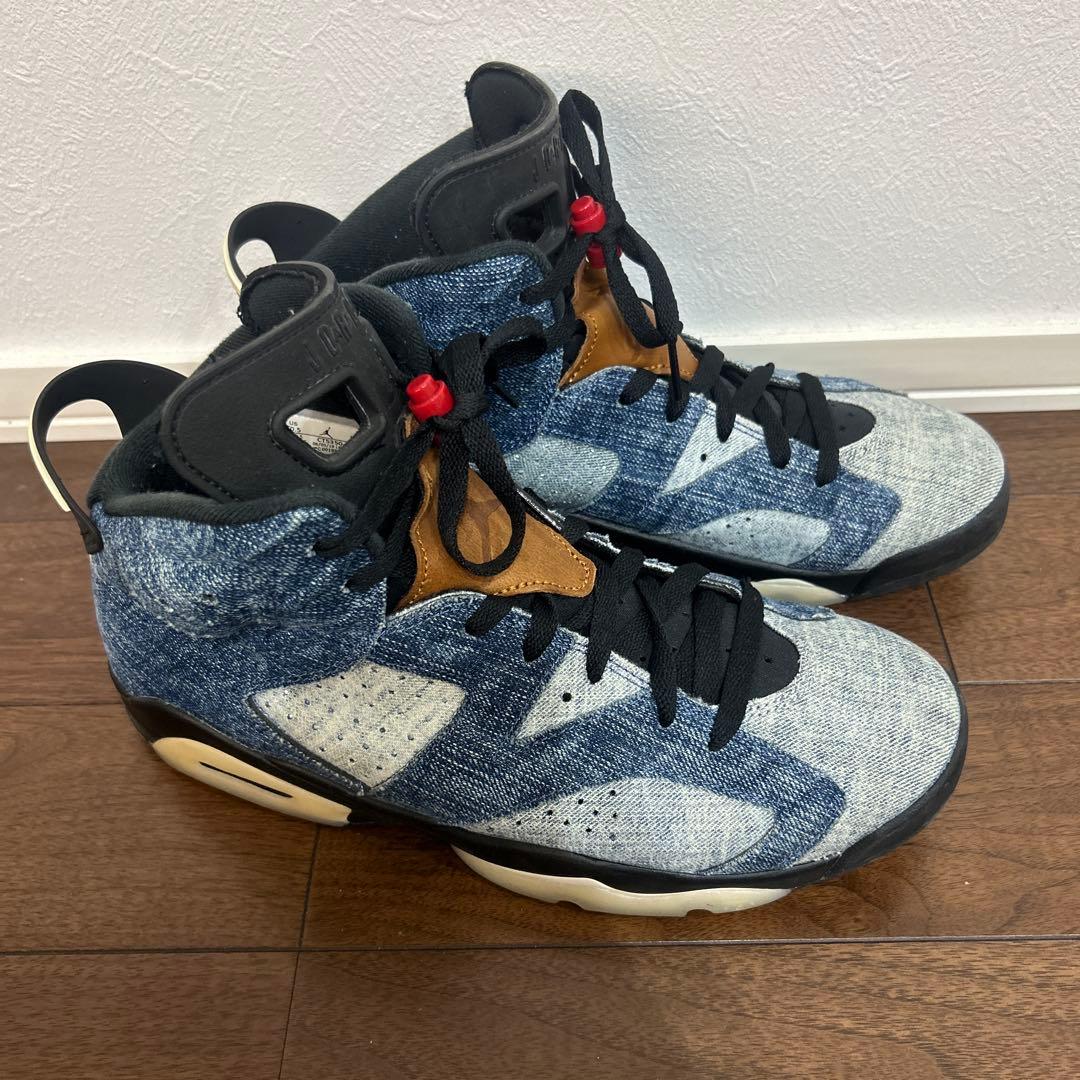 シューズ(男性用) Air Jordan 6 RETRO WASHED DENIM