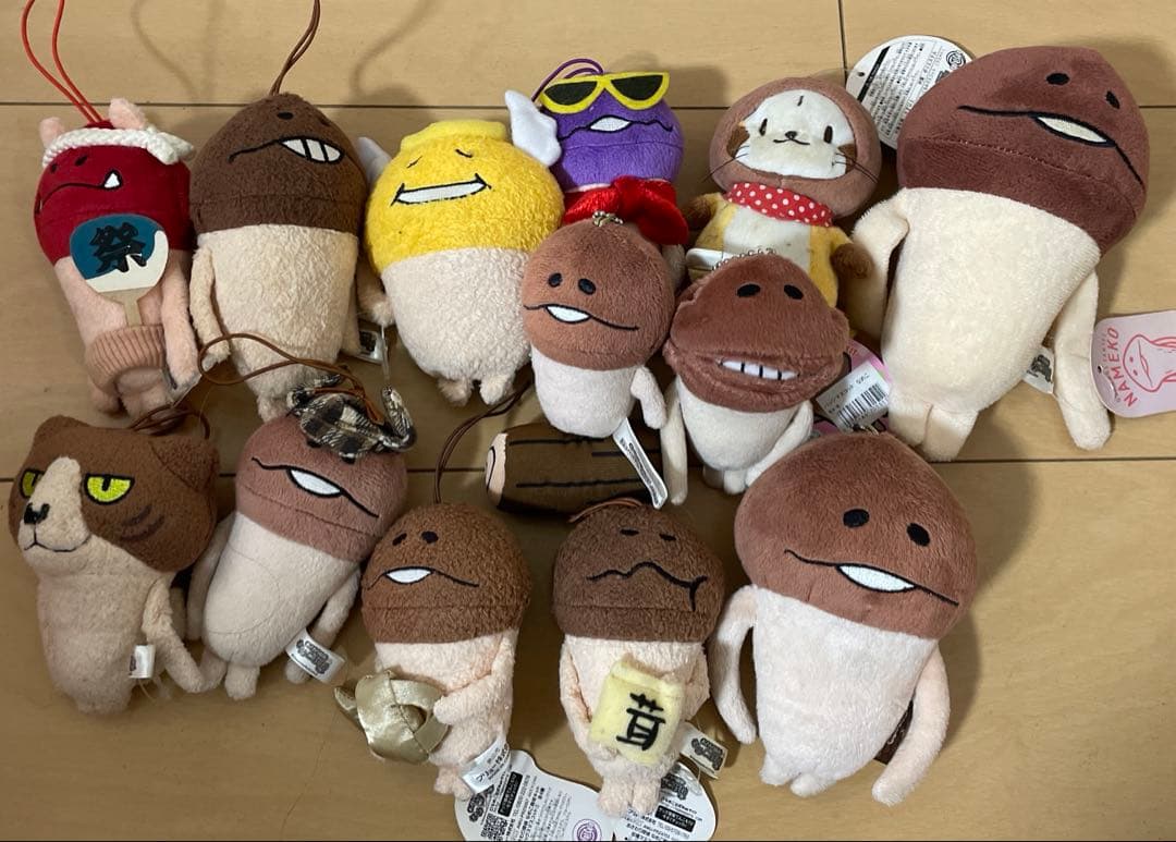 なめこ　栽培キット　おさわり探偵　ぬいぐるみセット