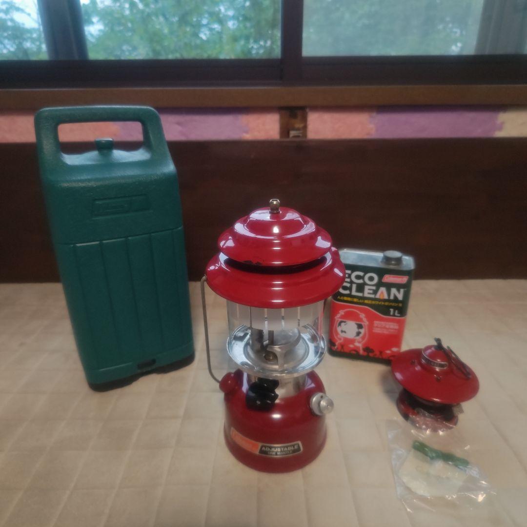 コールマンガソリンランタン キャリーケース付き