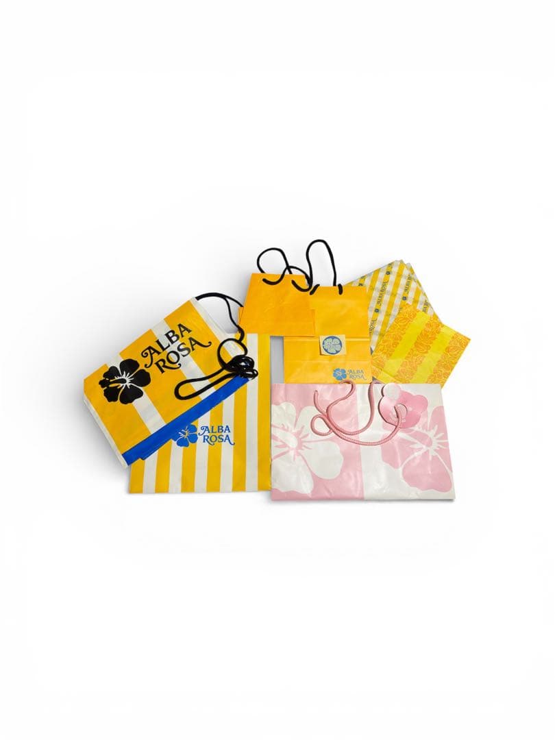 当時物アルバローザ　ショップ袋　セット