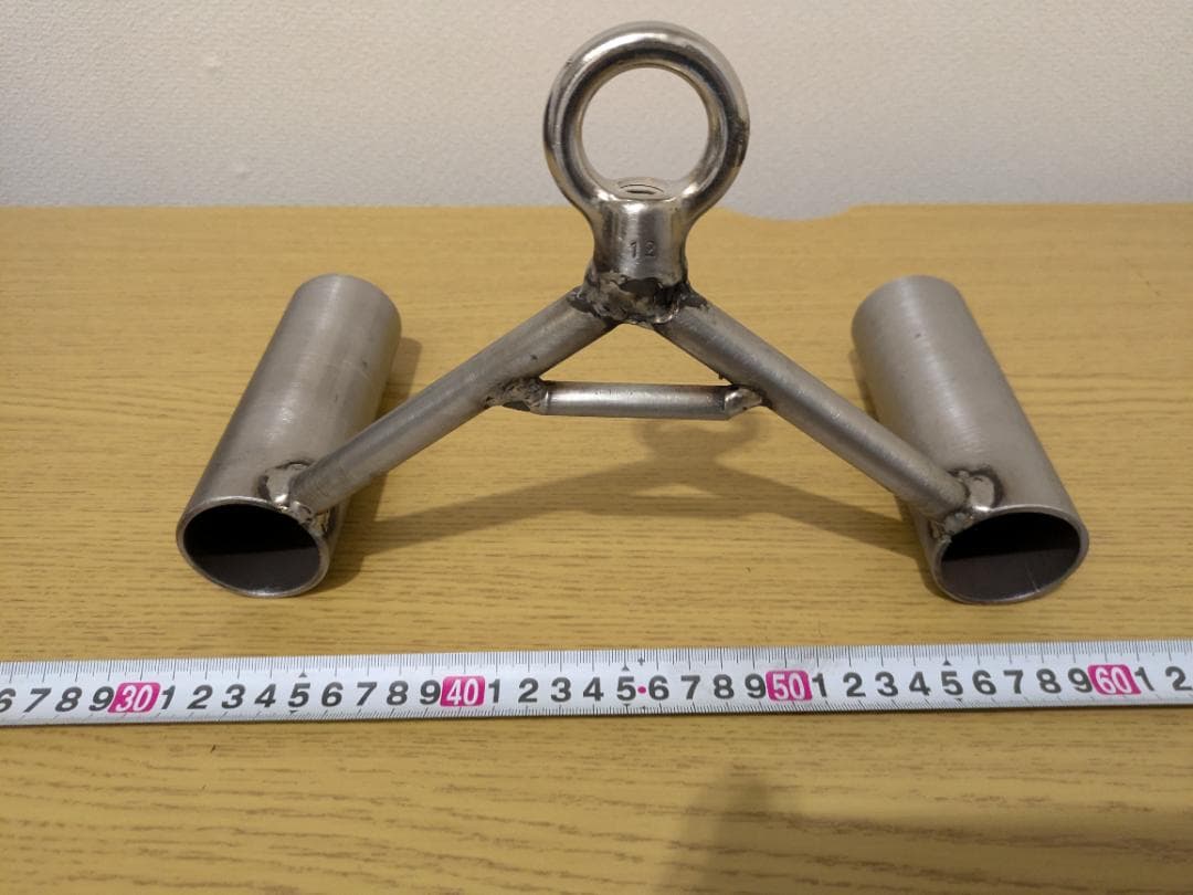 前腕クラッシャー＋ダンベル活用フックとカラビナ付き　アームレスリング