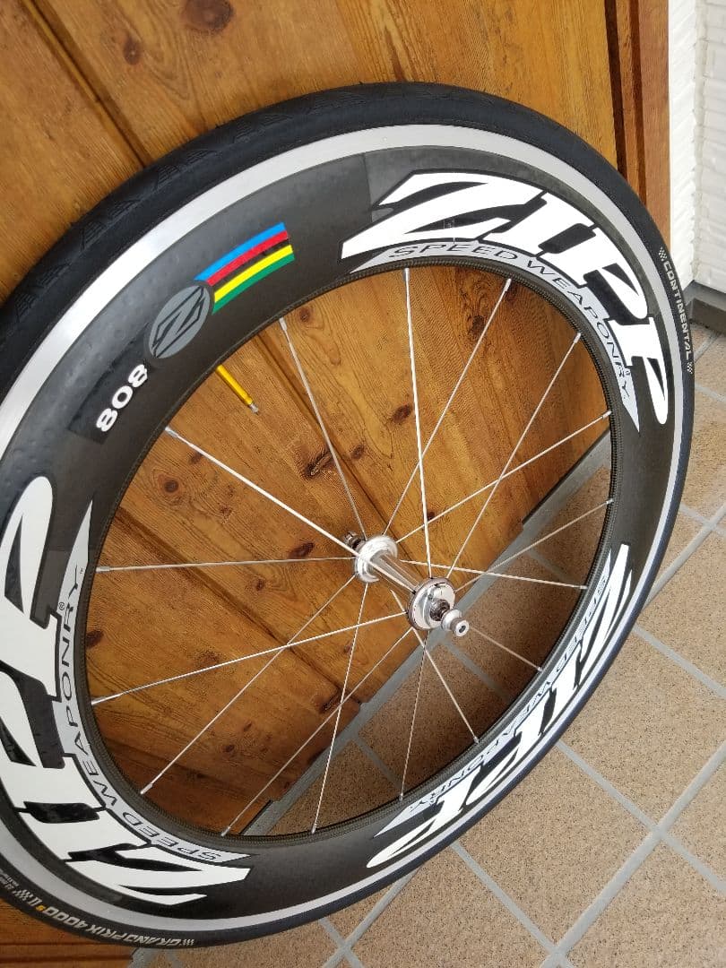 ZIPP 808 ジップ カーボン クリンチャー フロント ホイール
