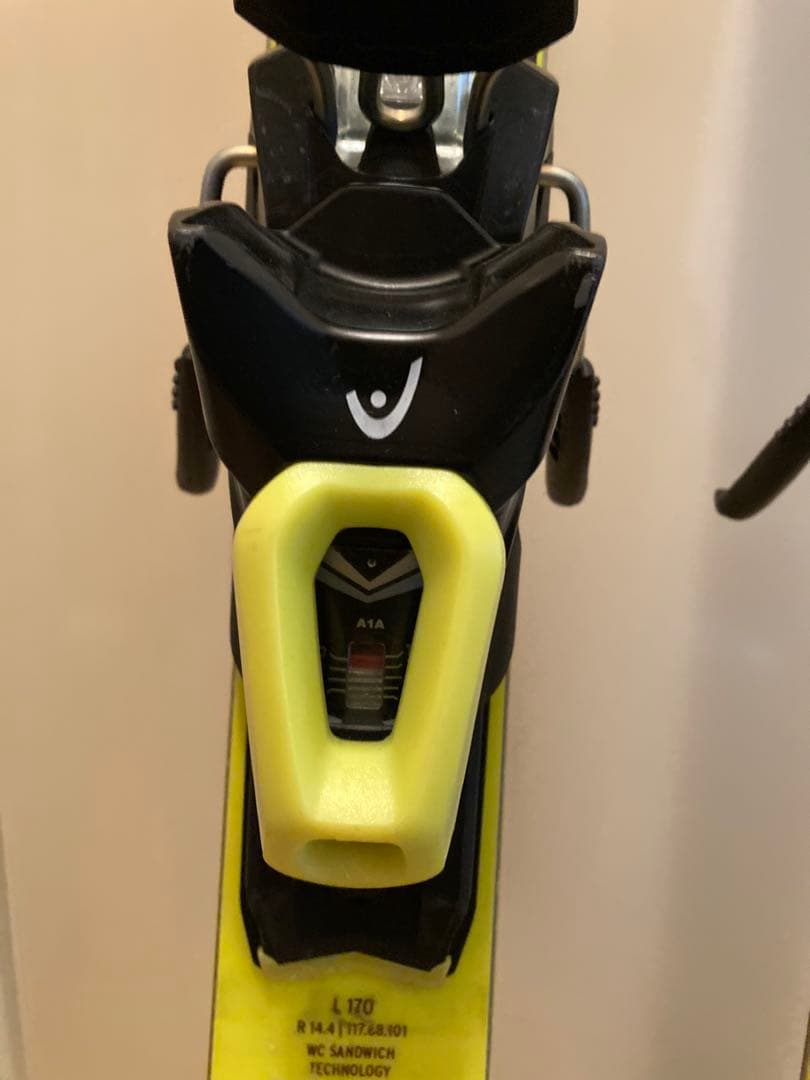 HEAD スキー板 WC REBEL'S i.GSR 170