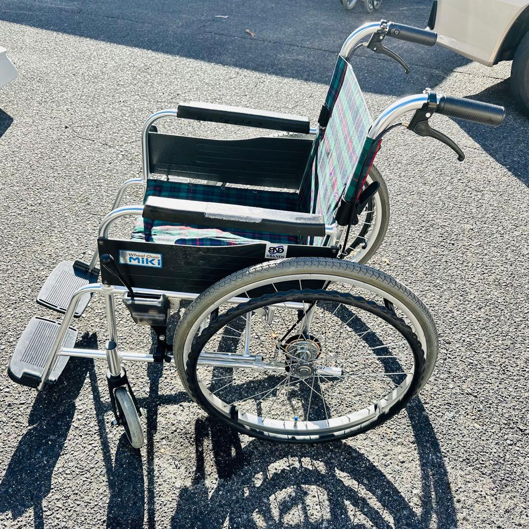 mikiミキ　車椅子　MPN-43JD 自走用