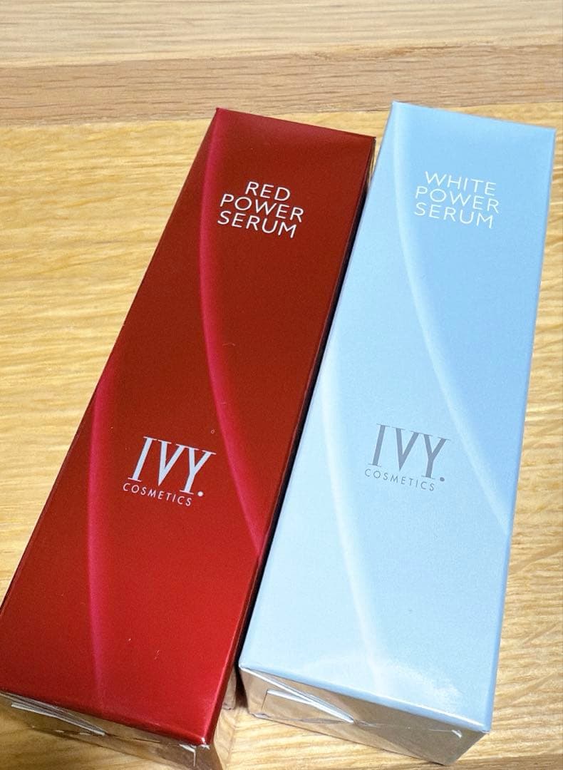 GW最終日＊レッドパワーセラム &ホワイトパワーセラムset ⭐️新品・未使用⭐️