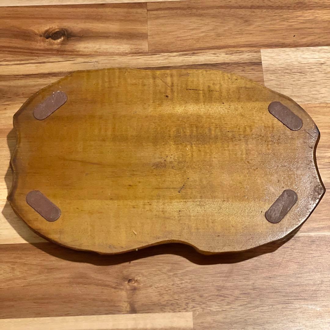 【レア】ひょうたんの置物と木製台座　瓢箪