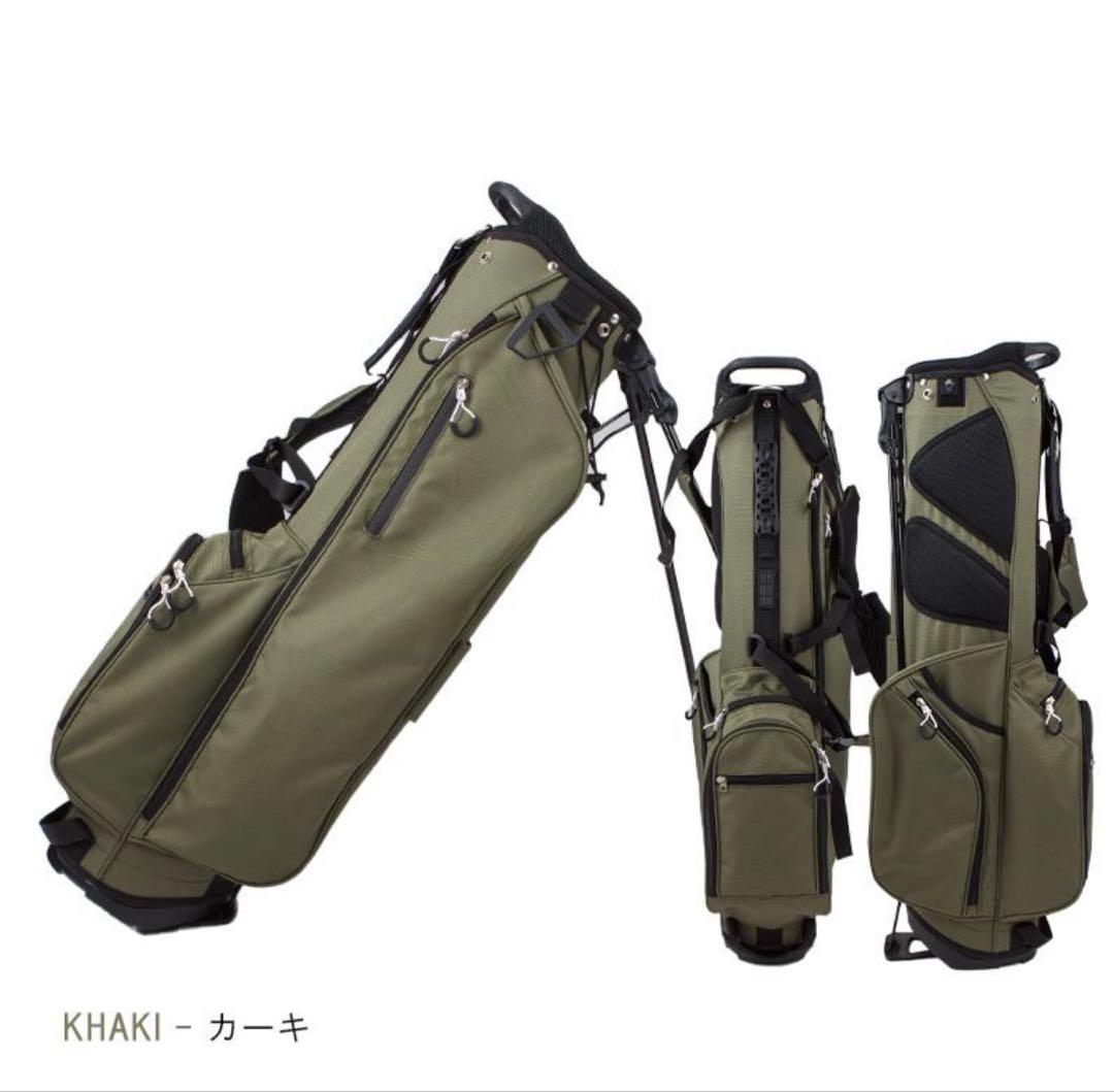 超軽量キャディバッグ　1.7kg MAXCAT カーキ