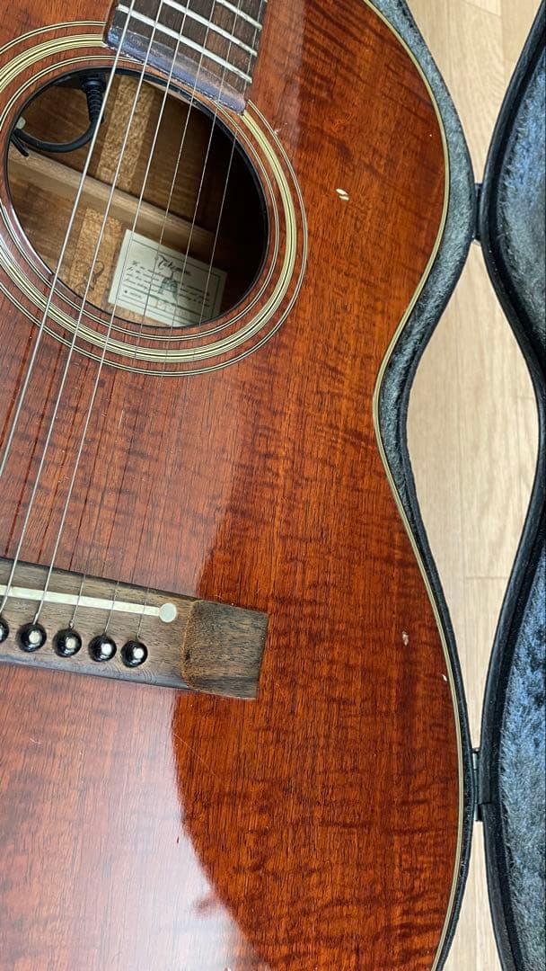 希少 タカミネ PT-406 エレアコ ハワイアンコアウッド 純正ケース付き