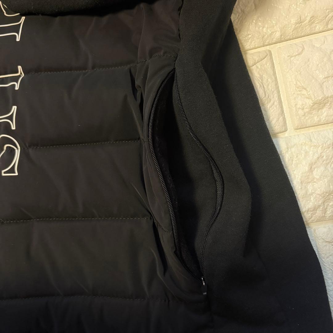 LUXEAKMPLUS スタンドネック ドッキング パデッドジャケット L