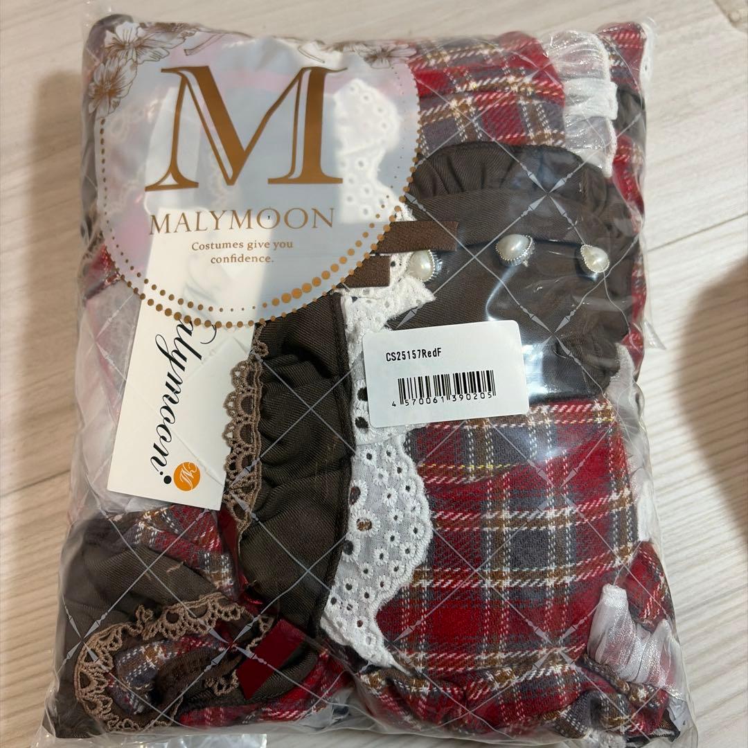 Malymoon チョコラブチェックメイド　バレンタインコスプレ 即日発送