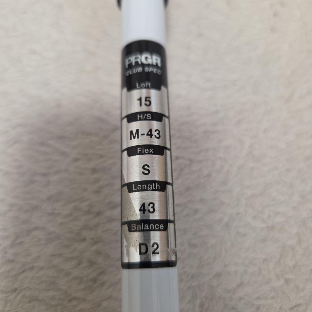 PRGR egg spoon ブラック フェアウェイウッド
