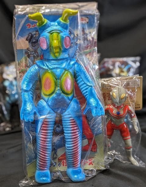 シン・ウルトラマン再登場怪獣（ブルマァク復刻）未開封ソフビ８体セット