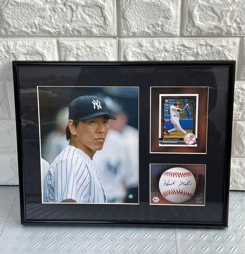 数量限定　MLB TOON ART 松井秀喜　フォトフレーム　フォトプラーク